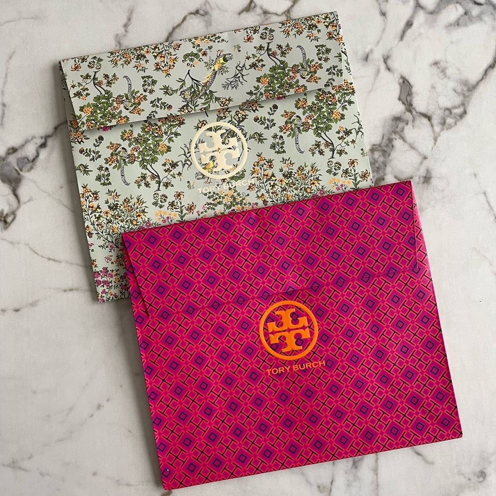 2pc Tory Burch gift boxes